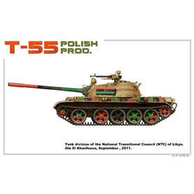 Mini Art 1:35 T-55 - POLSKA PRODUCKJA