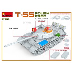 Mini Art 1:35 T-55 - POLSKA PRODUCKJA