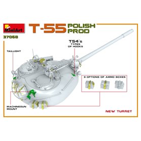 Mini Art 1:35 T-55 - POLSKA PRODUCKJA