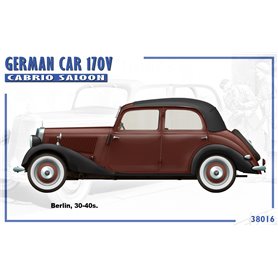 Mini Art German car 170V Cabrio saloon