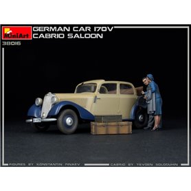 Mini Art German car 170V Cabrio saloon
