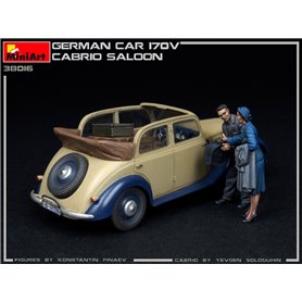 Mini Art German car 170V Cabrio saloon