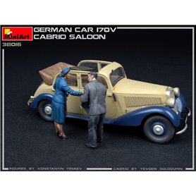 Mini Art German car 170V Cabrio saloon