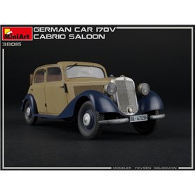 Mini Art German car 170V Cabrio saloon