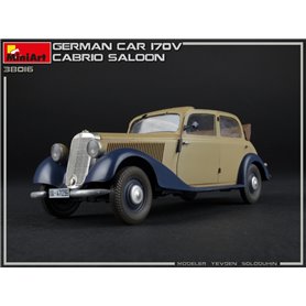 Mini Art German car 170V Cabrio saloon