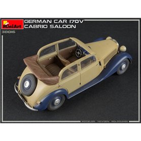 Mini Art German car 170V Cabrio saloon