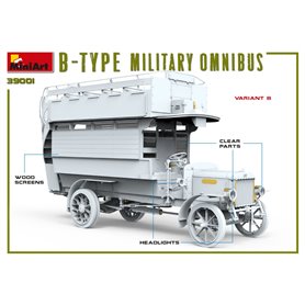 Mini Art 39001 B-type Military Omnibus