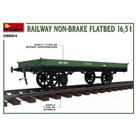 Mini Art 39004 Railway non-brake Flatbed 16,5t