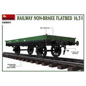 Mini Art 39004 Railway non-brake Flatbed 16,5t