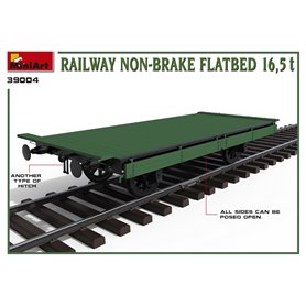 Mini Art 39004 Railway non-brake Flatbed 16,5t