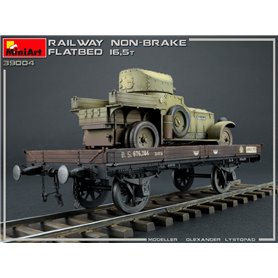 Mini Art 39004 Railway non-brake Flatbed 16,5t