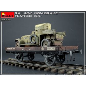 Mini Art 39004 Railway non-brake Flatbed 16,5t