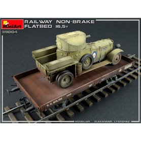 Mini Art 39004 Railway non-brake Flatbed 16,5t