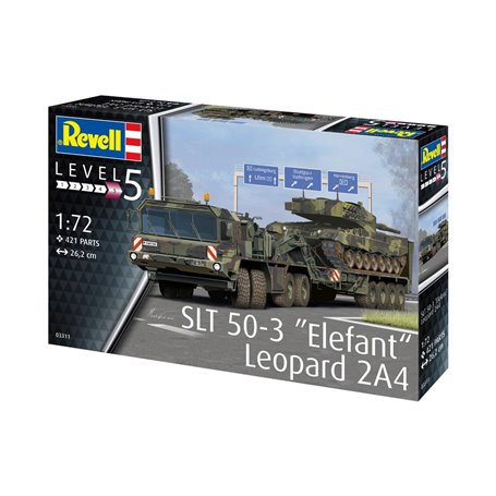 Revell 03311 1/72 SLT 50-3 Elefant + Leopard