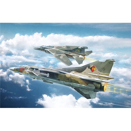 Italeri 1:48 MiG-23 MF/BN Flogger - POLSKA WERSJA