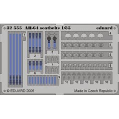 Eduard 1:35 Seatbelts for AH-64 - Kangam