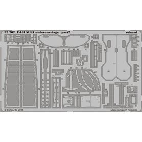 Eduard F-16I SUFA undercarriage 1/32 dla ACADEMY