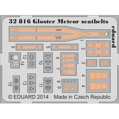 Eduard 1:32 Seatbelts for Gloster Meteor - HKM 