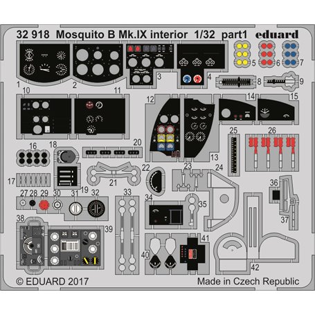 Eduard Mosquito B Mk.IX interior 1/32 dla HKM