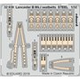 Eduard Lancaster B Mk.I seatbelts STEEL 1/32 dla HKM