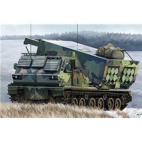 Trumpeter 01048 M270/A1 multi-barrel rocket system