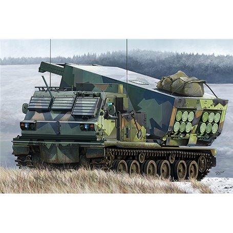 Trumpeter 01048 M270/A1 multi-barrel rocket system