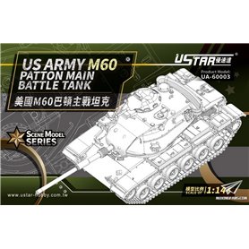 U-STAR UA-60003 U.S. Army M60 Battle Tank 1/144