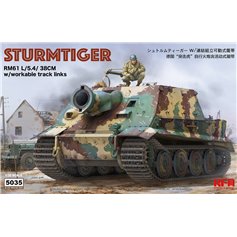 RFM 1:35 Sturmtiger RM61 L/5.4/38cm - w/workable tracks