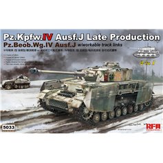 RFM 1:35 Pz.Kpfw.IV Ausf.J - LATE PRODUCTION - 2IN1 - w/movable tracks
