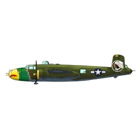 HK MODELS 01E02  B-25J Mitchell The Strafer 1/32