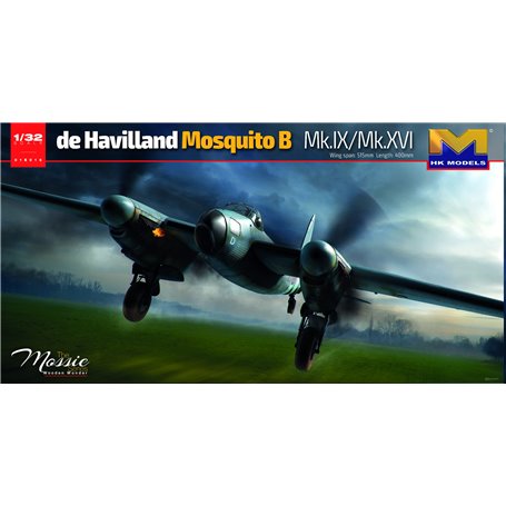 HK MODELS 01E016 De Havilland Mosquito B Mk.IX/XVI