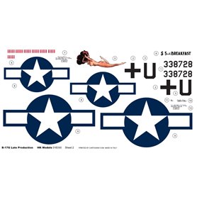 HK Models 1:32 Boeing B-17G Flying Fortress - LATE PRODUCTION