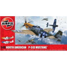 Airfix 1:48 North American P51D Mustang - FILLETLESS TAILS