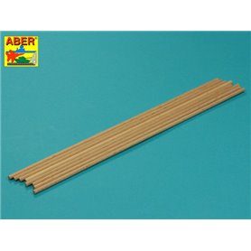 ABER WR4 Pręty drewniane 4mm x 250mm x 8szt.