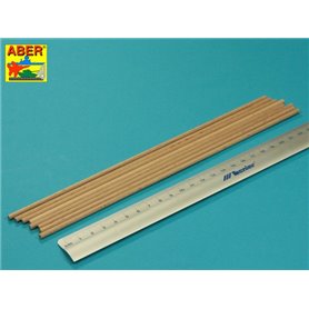 ABER WR4 Pręty drewniane 4mm x 250mm x 8szt.