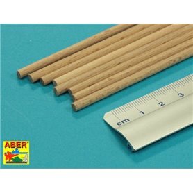 ABER WR4 Pręty drewniane 4mm x 250mm x 8szt.