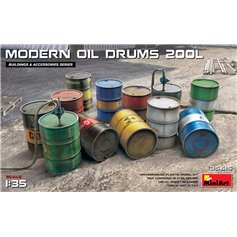 Mini Art 1:35 MODERN OIL DRUMS - 200L 