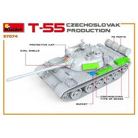 Mini Art 37074 T-55 Czechoslovak Prod.