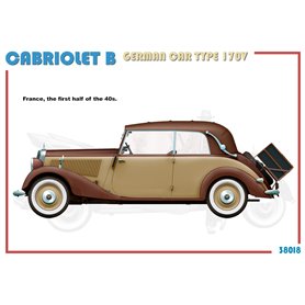 Mini Art 38018 Cabriolet B German Car Type 170V