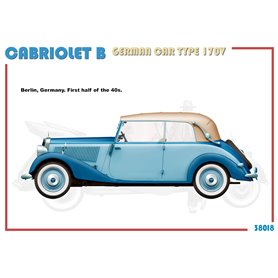 Mini Art 38018 Cabriolet B German Car Type 170V