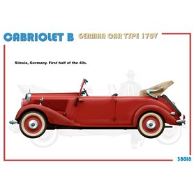 Mini Art 38018 Cabriolet B German Car Type 170V