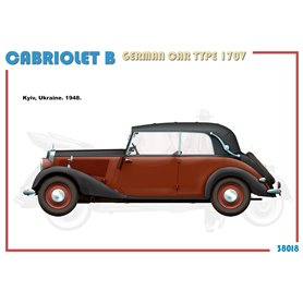 Mini Art 38018 Cabriolet B German Car Type 170V
