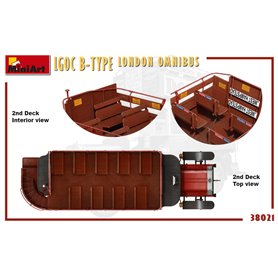 Mini Art 38021 LGOC B-Type London Omnibus