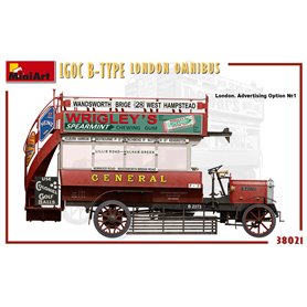 Mini Art 38021 LGOC B-Type London Omnibus