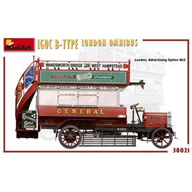 Mini Art 38021 LGOC B-Type London Omnibus