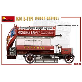 Mini Art 38021 LGOC B-Type London Omnibus