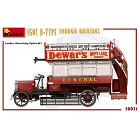 Mini Art 38021 LGOC B-Type London Omnibus