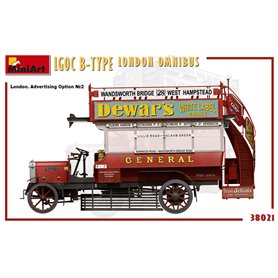 Mini Art 38021 LGOC B-Type London Omnibus