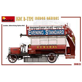 Mini Art 38021 LGOC B-Type London Omnibus