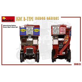 Mini Art 38021 LGOC B-Type London Omnibus